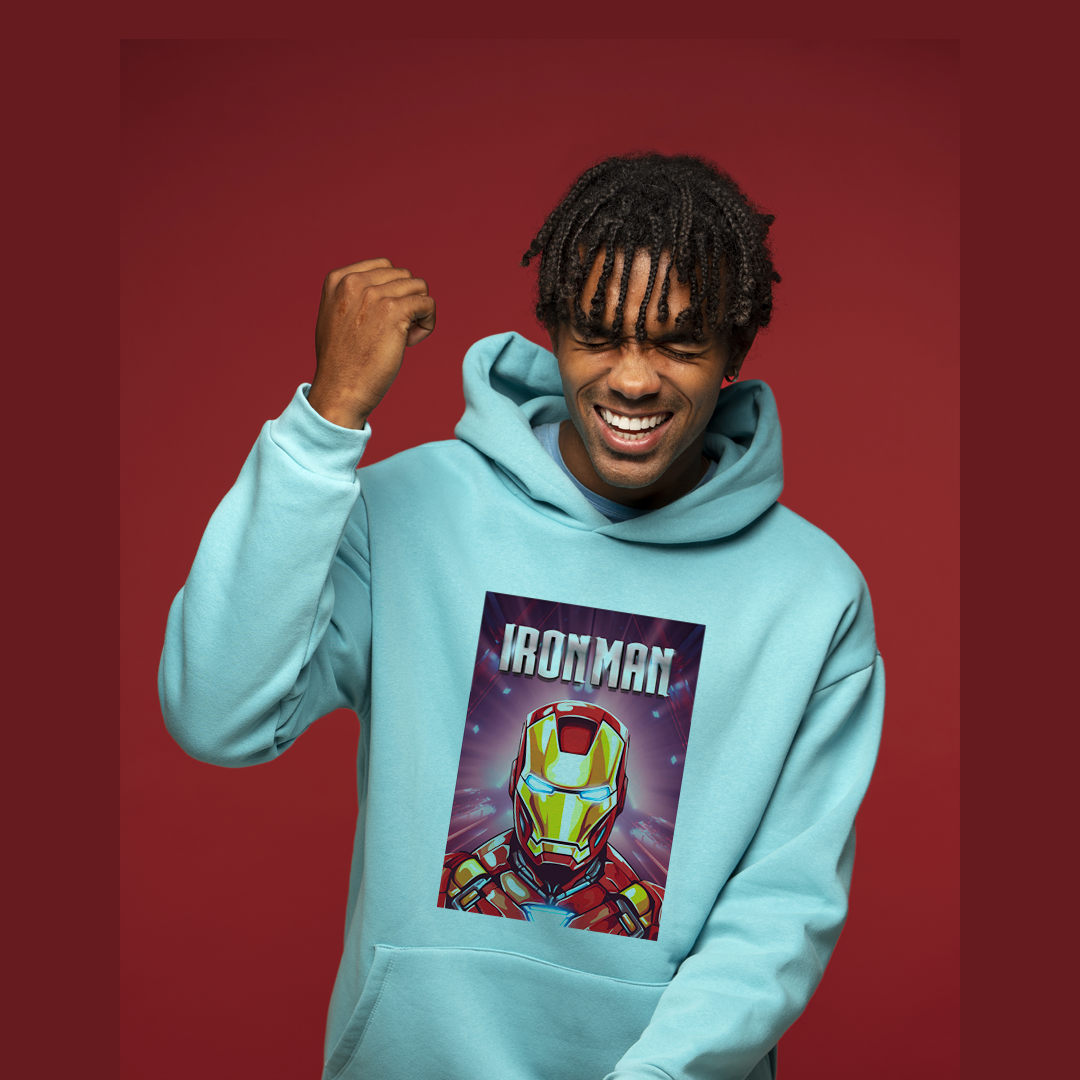 Iron Man Power Hoodie For Men